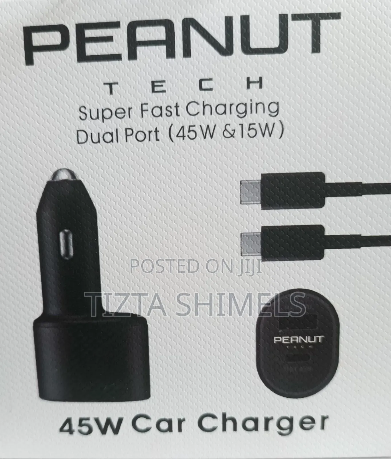 Peanut Tech 45w Car Charger.