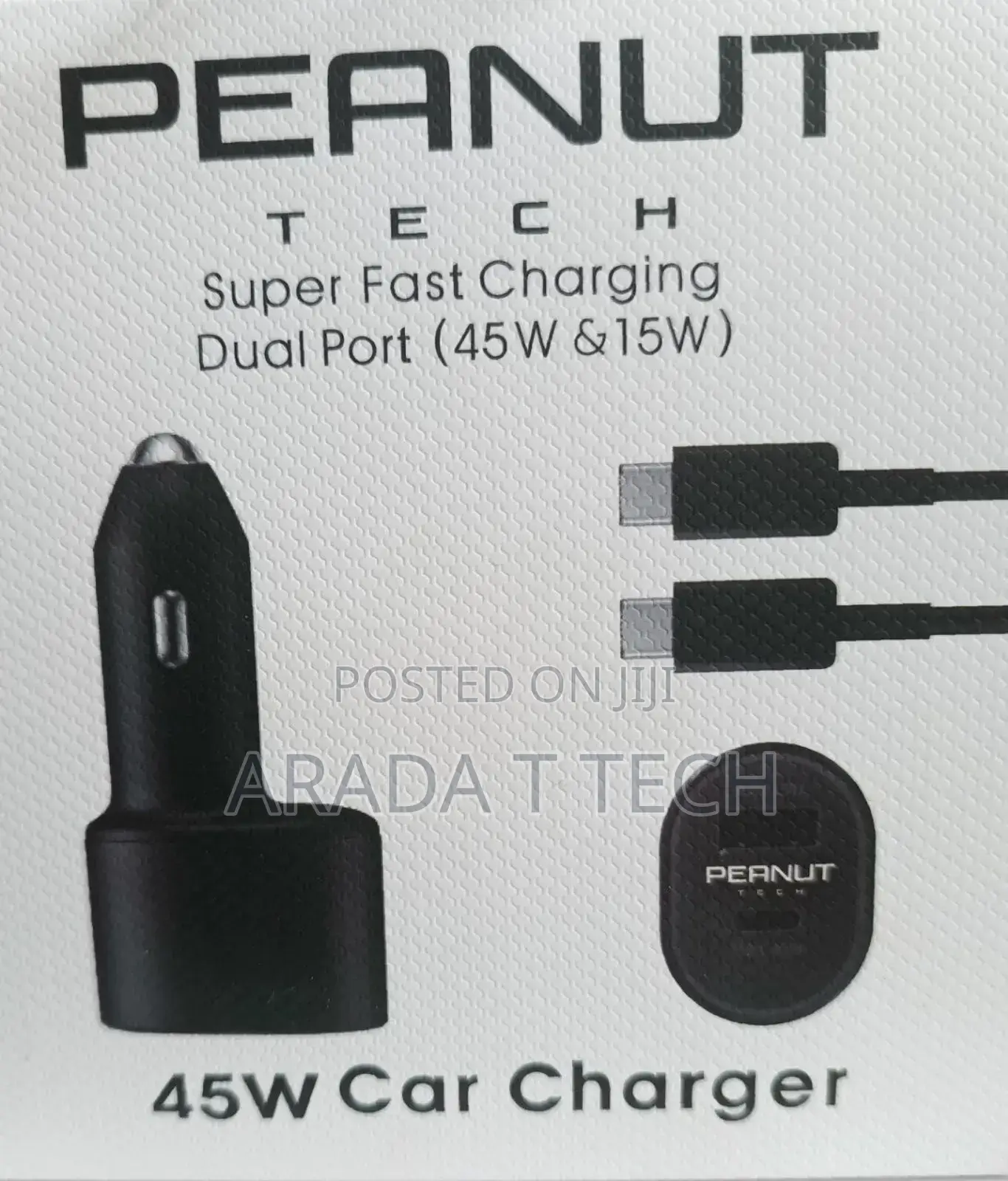 Peanut Tech 45w Car Charger.