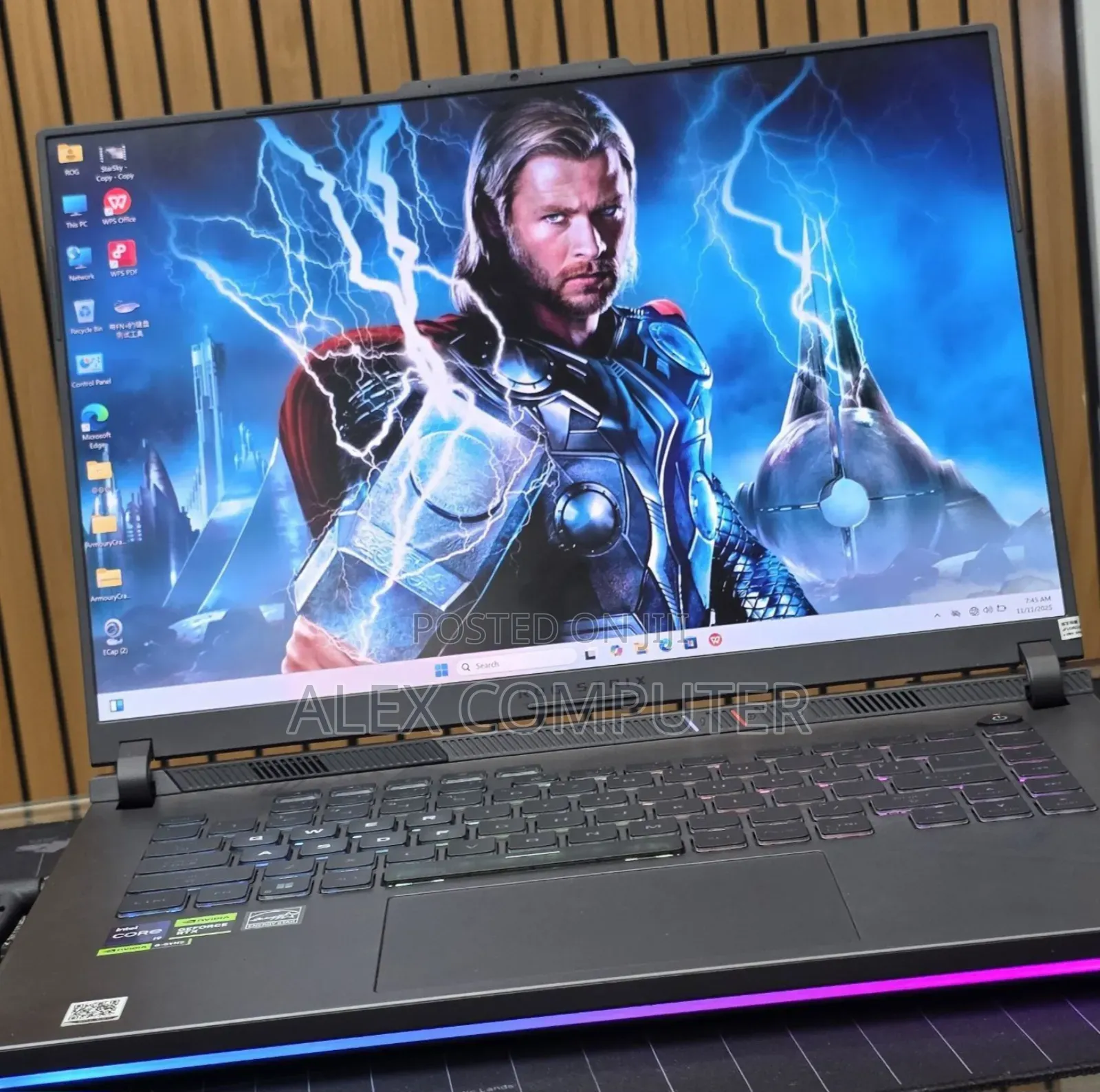 New Laptop Asus ROG Strix G16 G614 16GB Intel Core i9 SSD 1T