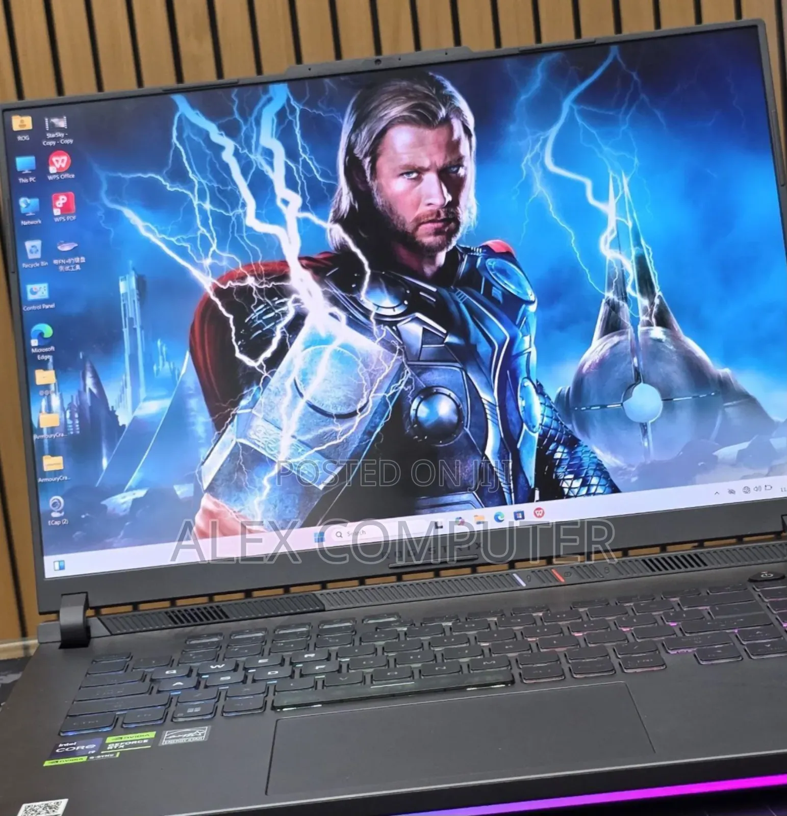 New Laptop Asus ROG Strix G16 G614 16GB Intel Core i9 SSD 1T