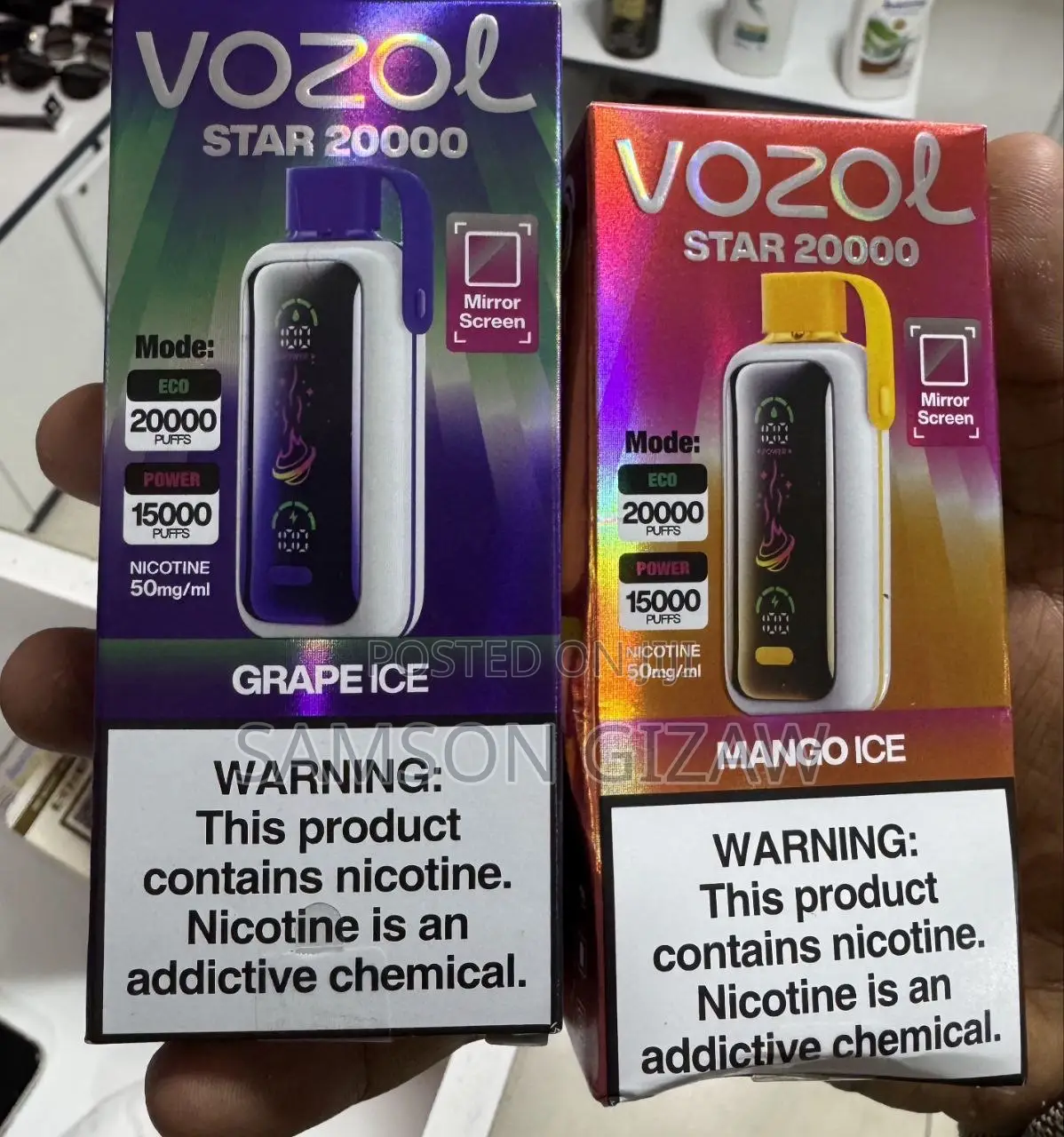 Vozol Grape Ice 20000puff