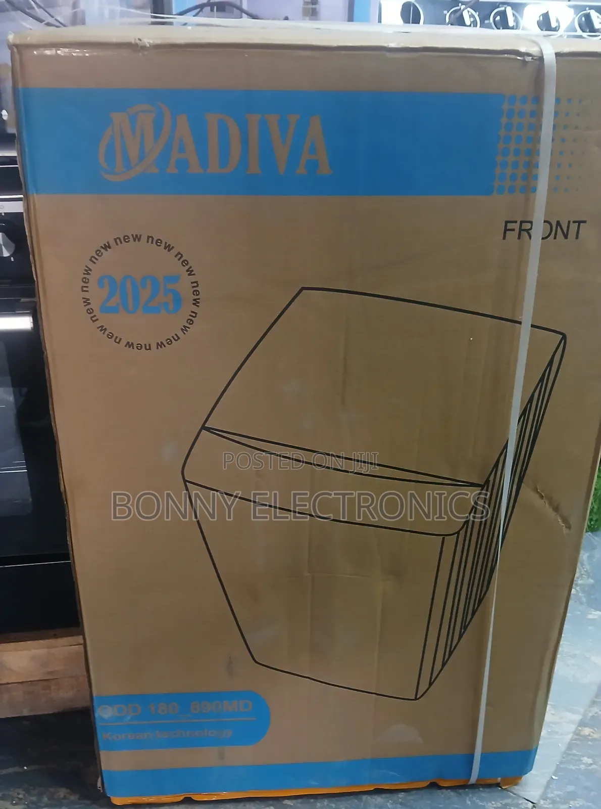 Madiva 18kg Automatic Washing Machine - Brand New