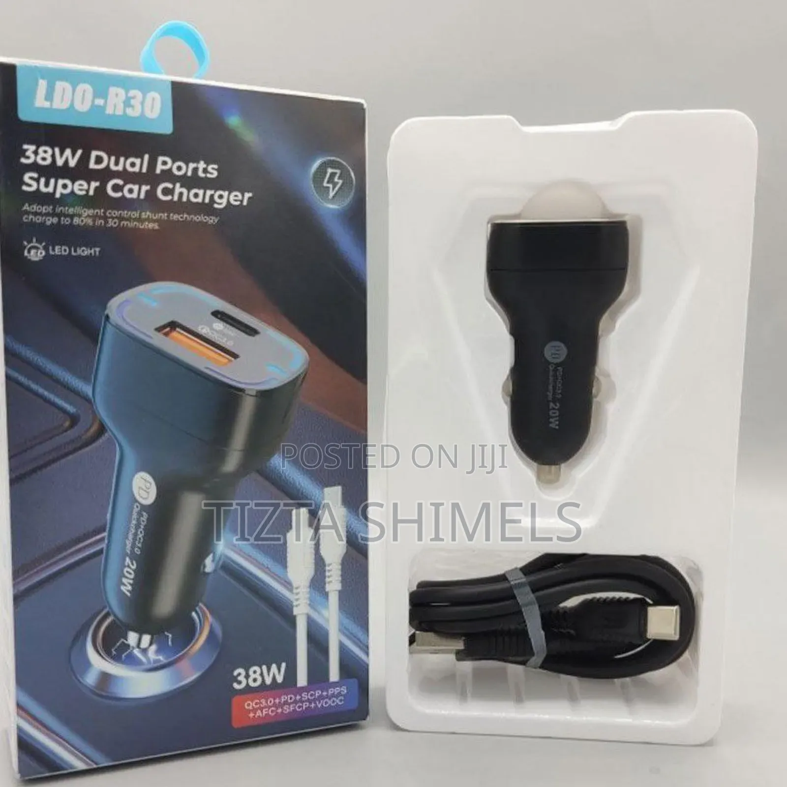 Ldo-R30 38w Dual Ports Super Car