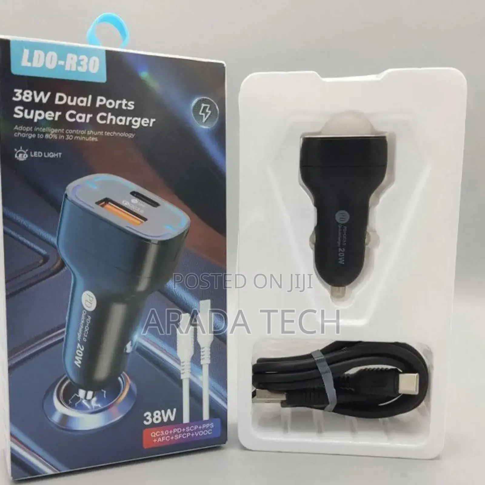 Ldo-R30 38w Dual Ports Super Car