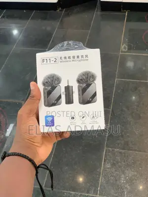 Photo - F11-2 Dual Wireless Microphone | Vlogging, Interview, Live Show Mic