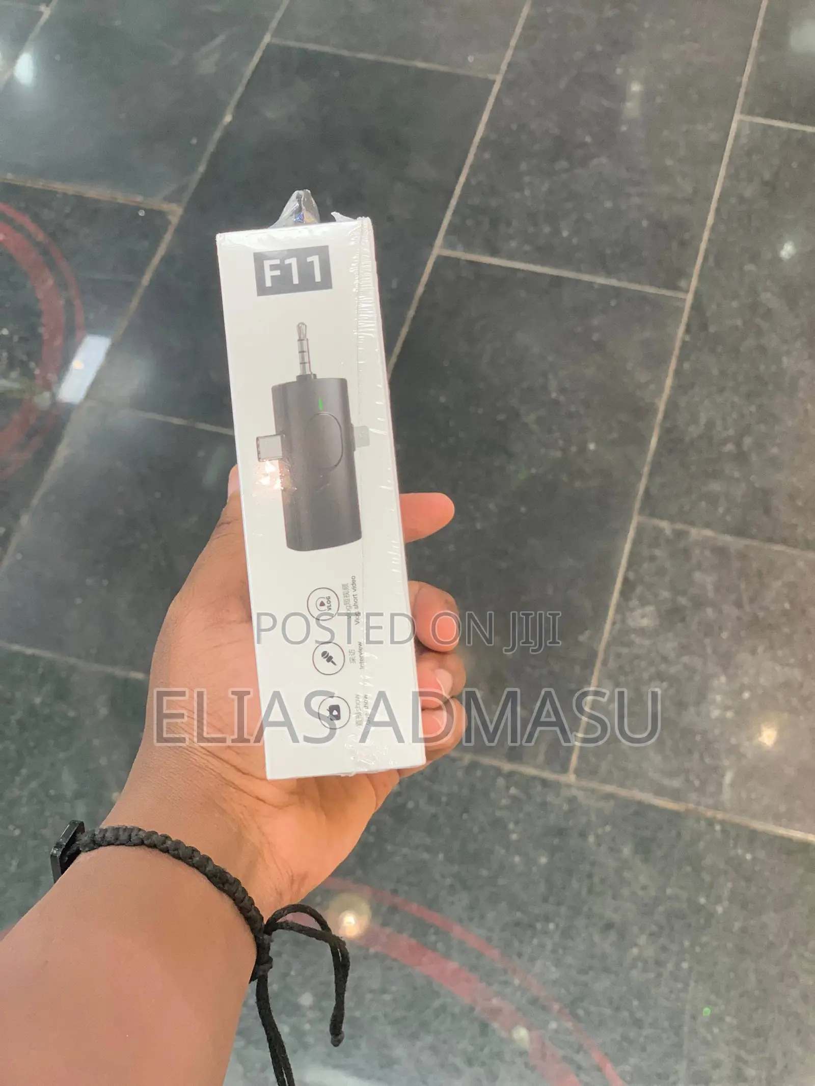 F11-2 Dual Wireless Microphone | Vlogging, Interview, Live Show Mic