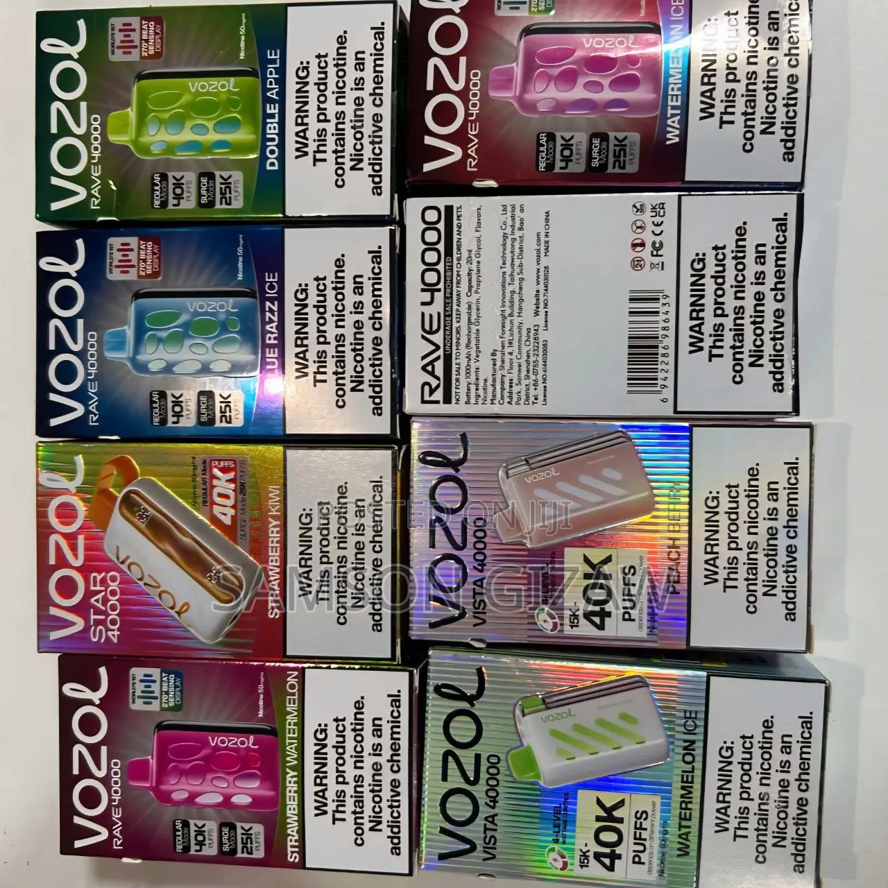 Vozol 40000 Puff All Flavors