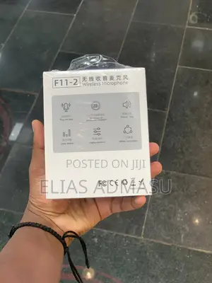 F11-2 Dual Wireless Microphone | Vlogging, Interview, Live Show Mic