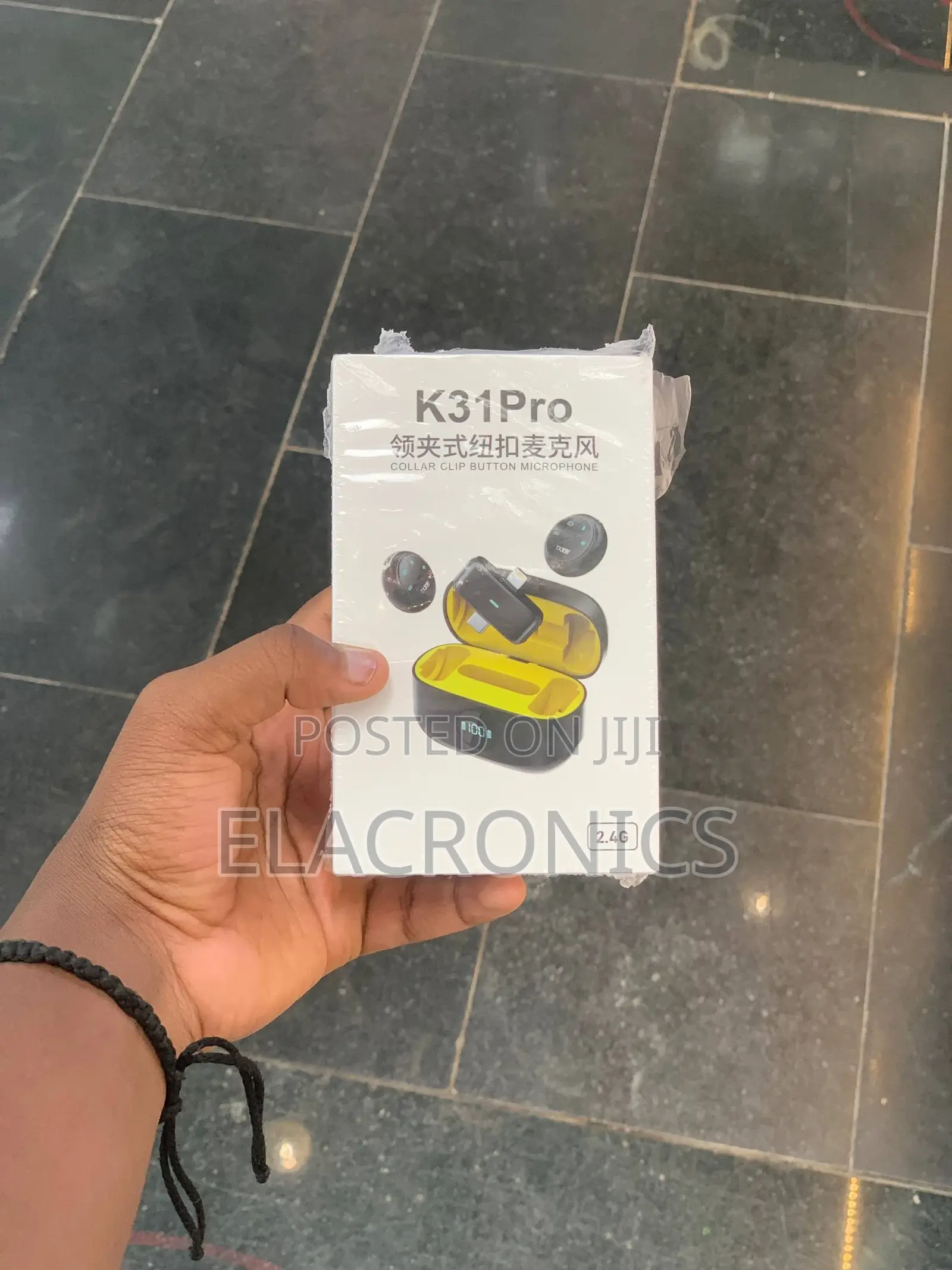 Pro Wireless Collar Microphone | 2.4g Vlogging, Interview, Tiktok