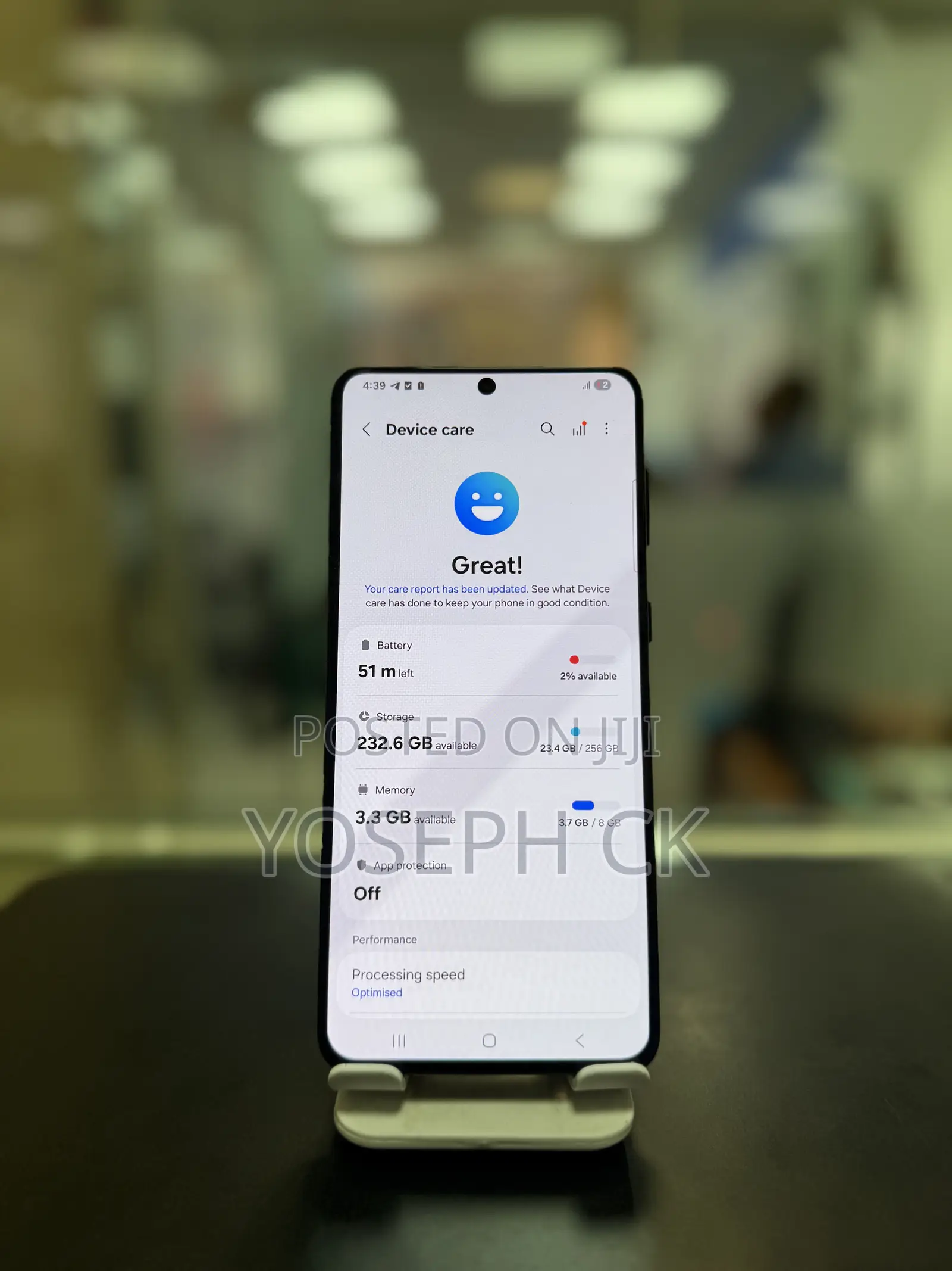 New Samsung Galaxy S21+ 5G 256 GB Black