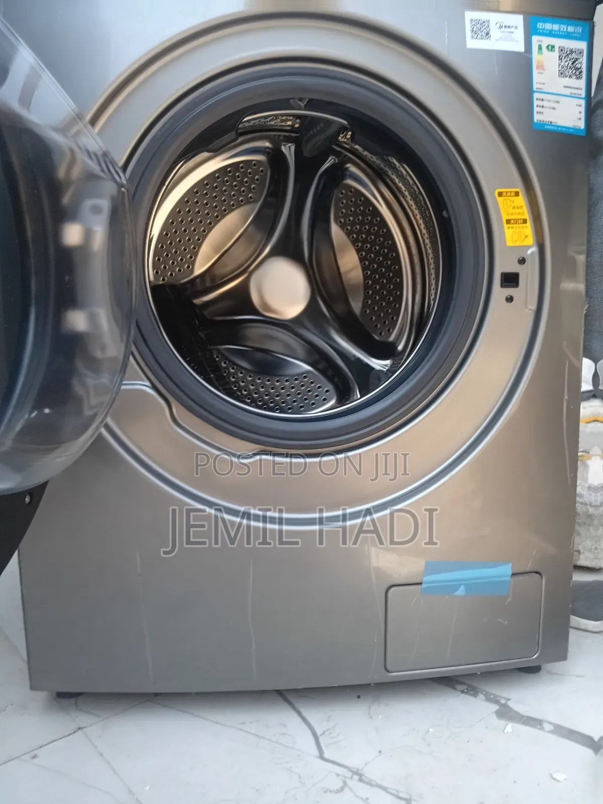 Midea Automaic Front Washing Mashin 12kg