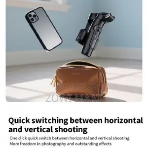 M3 Alpro 3-Axis Smartphone Gimbal Stabilizer Ai Tracking Remote