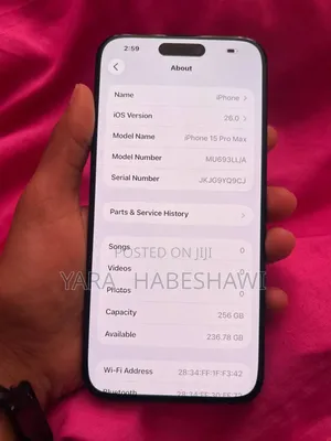 Apple iPhone 15 Pro Max 256 GB Black