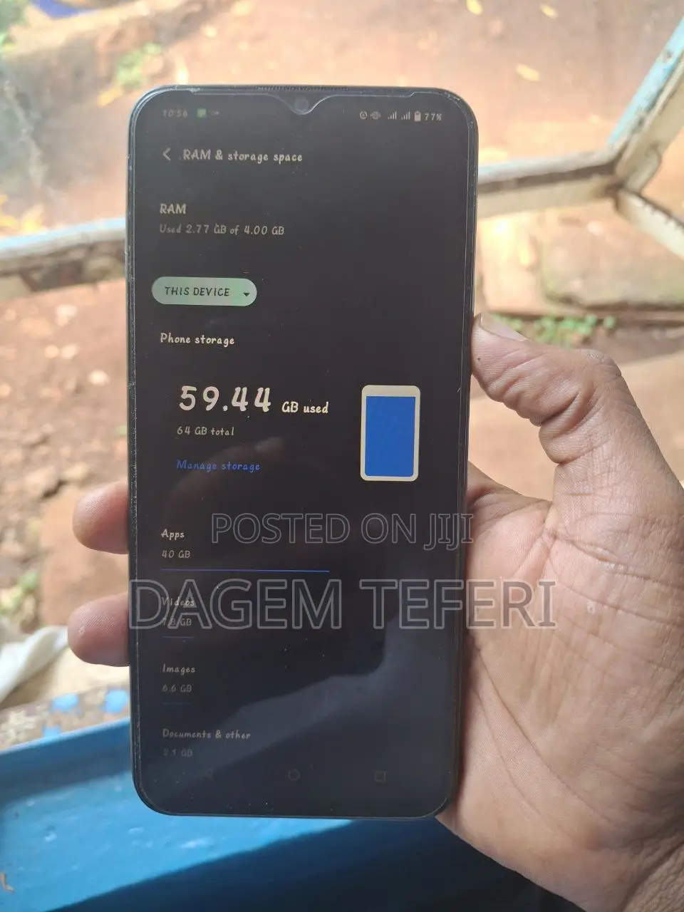 Vivo Y16 64 GB Blue