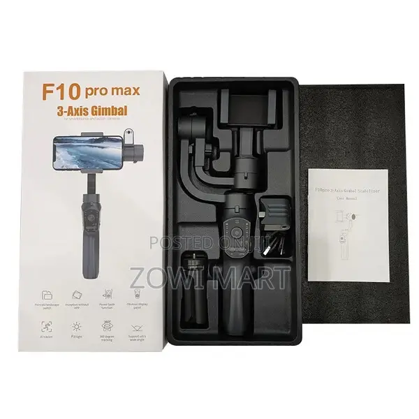 F10 Pro Max 3-Axis Smartphone Gimbal Stabilizer