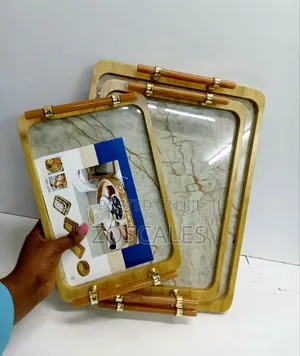 3pcs Bamboo Serving Tray