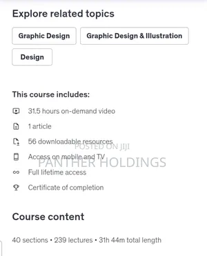 Graphic Design Masterclass | Learn Great Design ባሉበት ዳውንሎድ ሊንክ እንልካለን