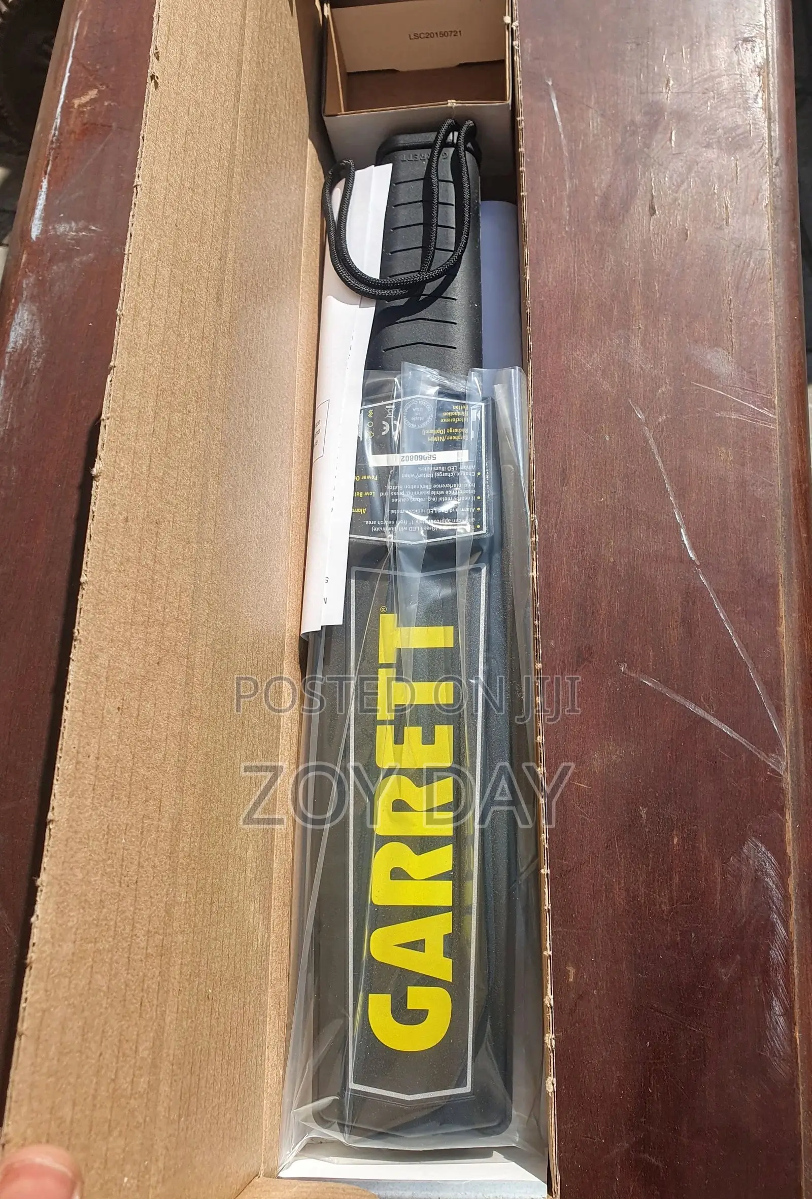 Garrett Vibrating Audioble Hand Held Metal Detector Super Scaner