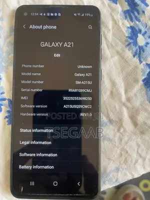 Photo - Samsung Galaxy A21 32 GB Black