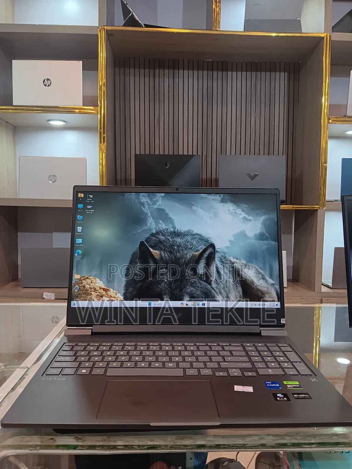 New Laptop HP Victus 15 16GB Intel Core I7 SSD 1T