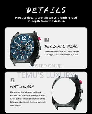 New Curren Watch Logo 8398 New High Quality Leather Business Watches