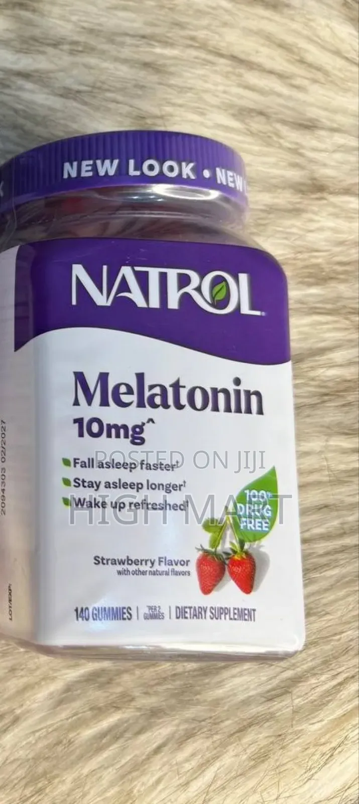 Melatonin Gummies 10mg 140 Tablets