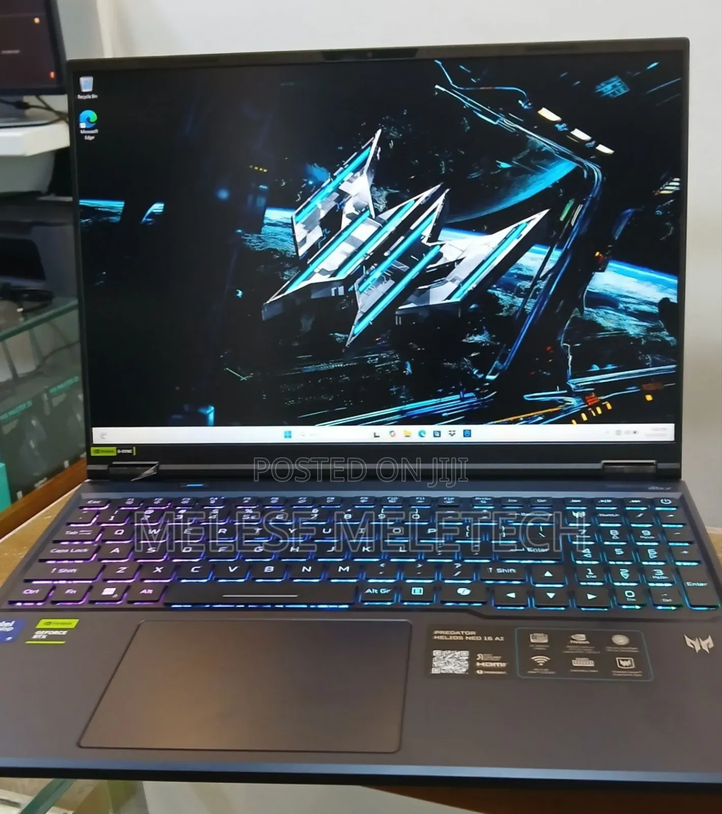 New Laptop Acer Predator Helios Neo 16 32GB Intel Core Ultra 9 SSD 1T