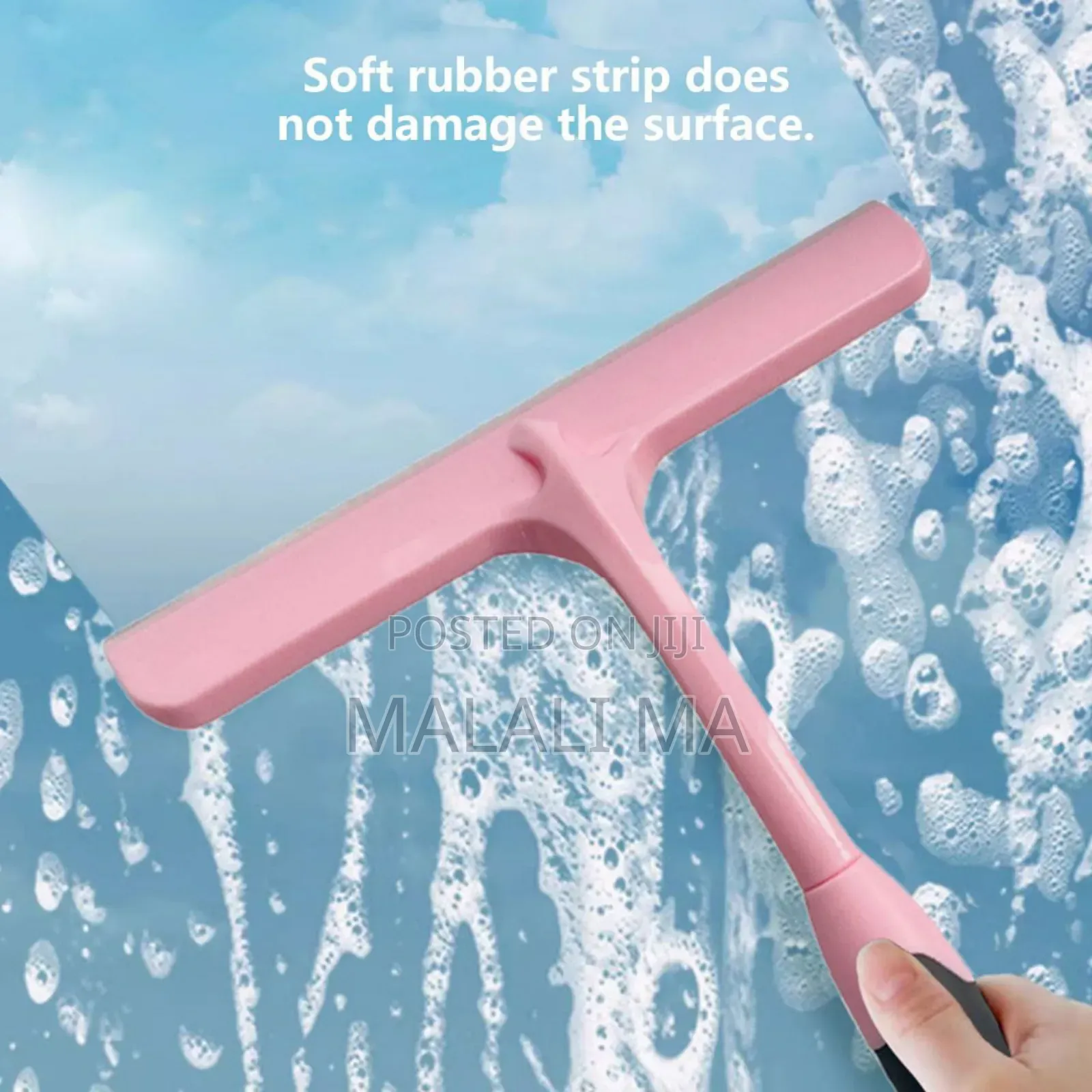 Non-Slip Hand Held Plastic Squeege