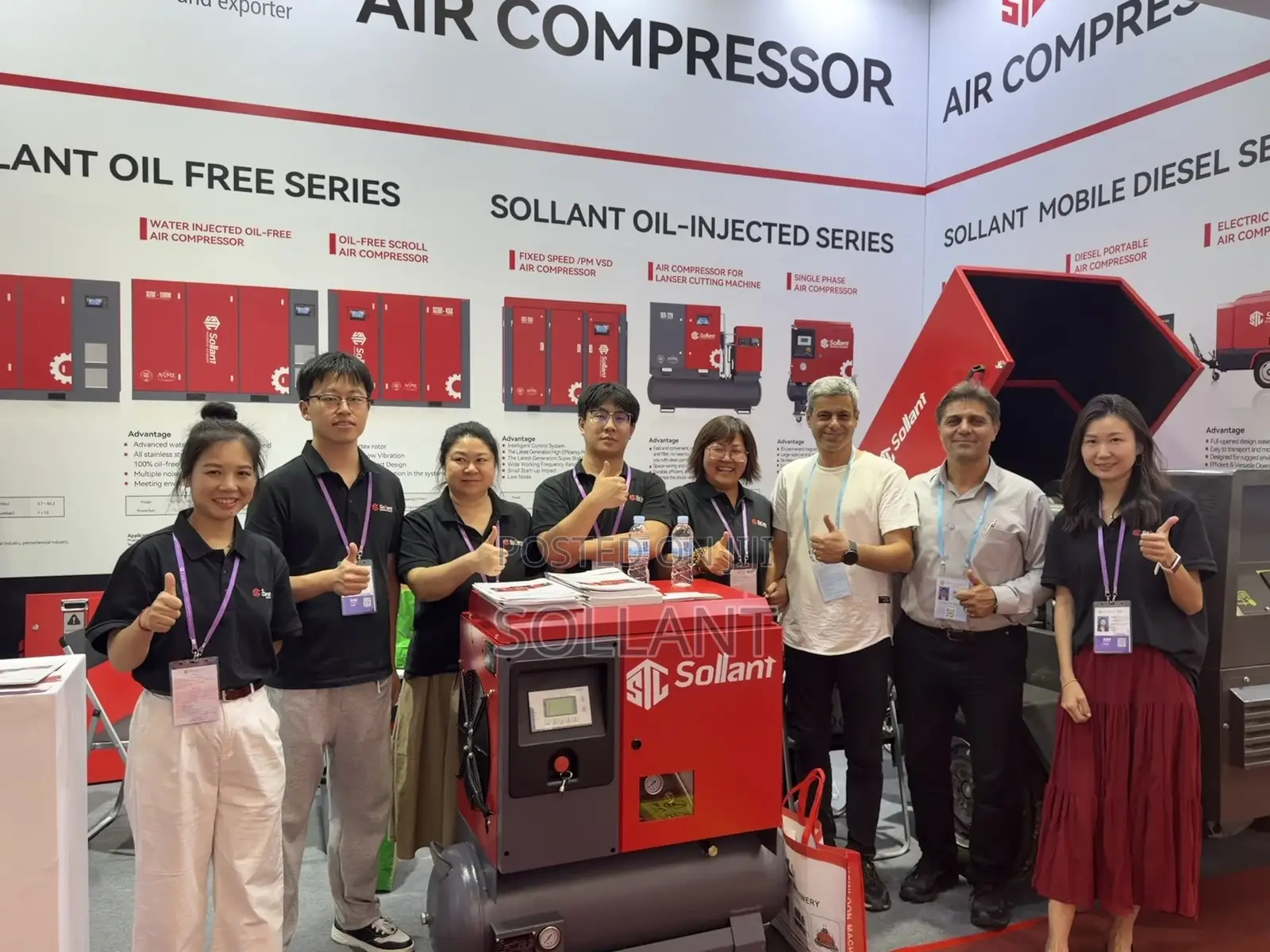 3.7v Screw Air Compressor ኮምፕረሰር