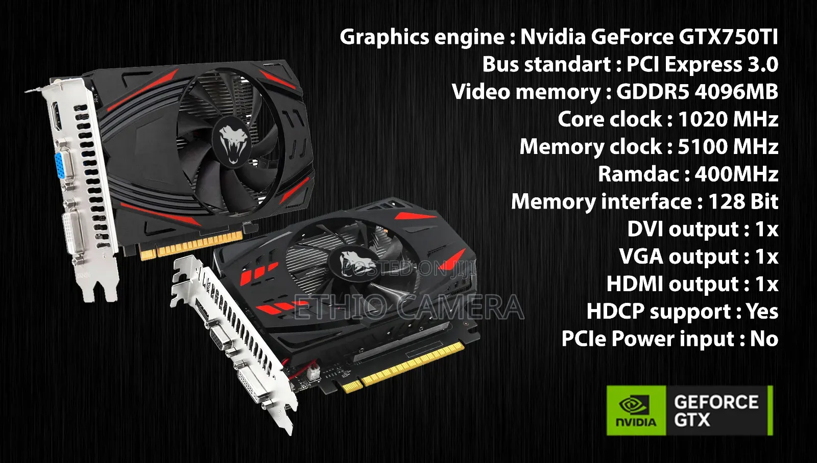 Nvidia Ge Force Gtx 750ti