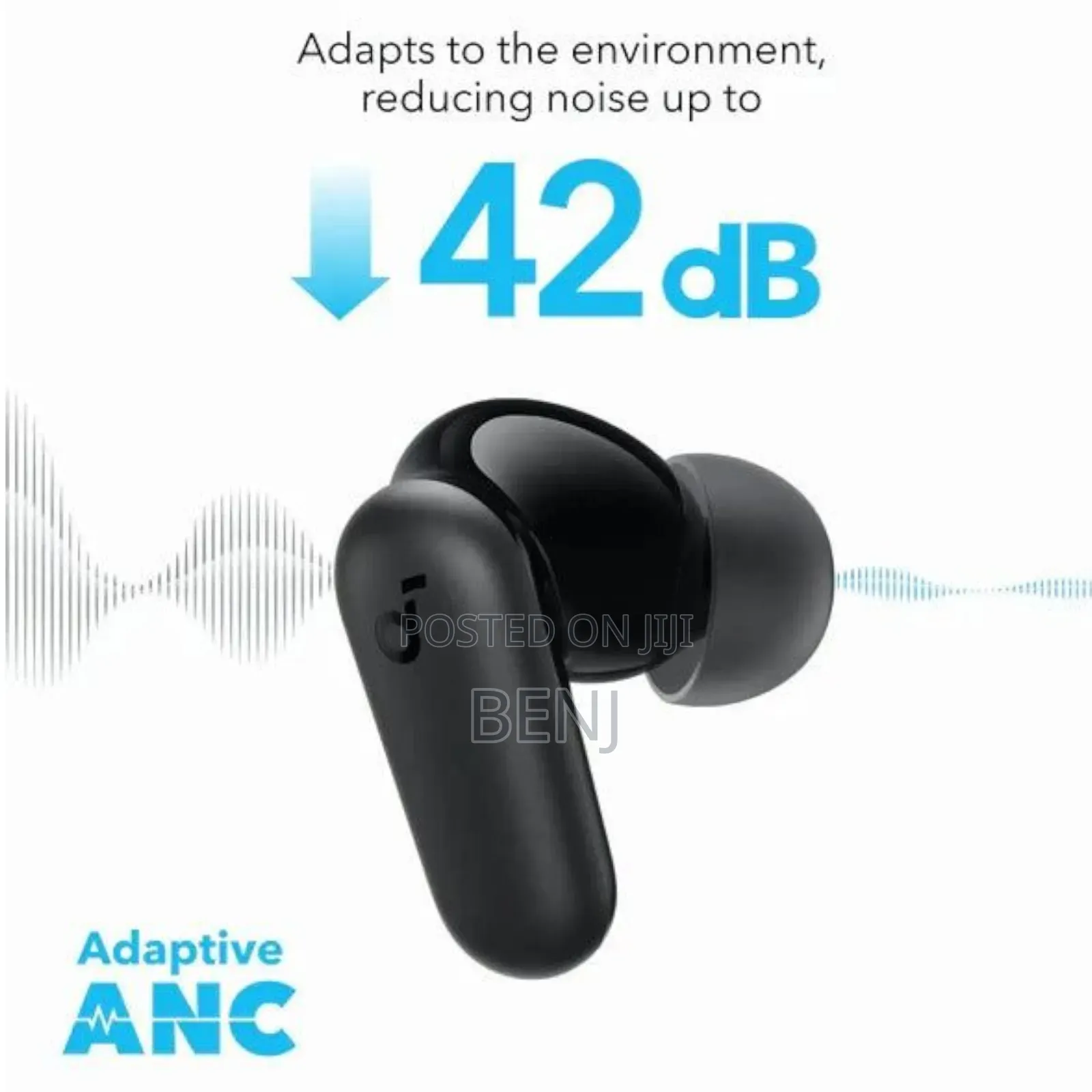 Anker Soundcore R50i Nc Wireless Earbuds | 10 - 45 Hours Adaptive Anc