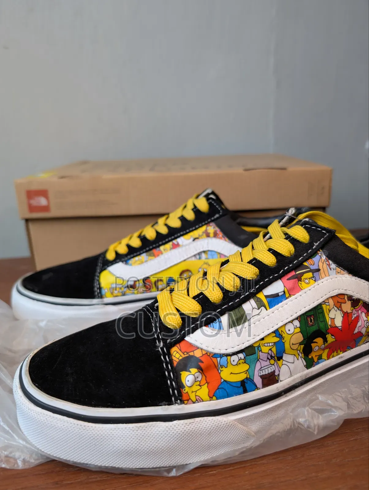 Custom Vans Simpson Edition