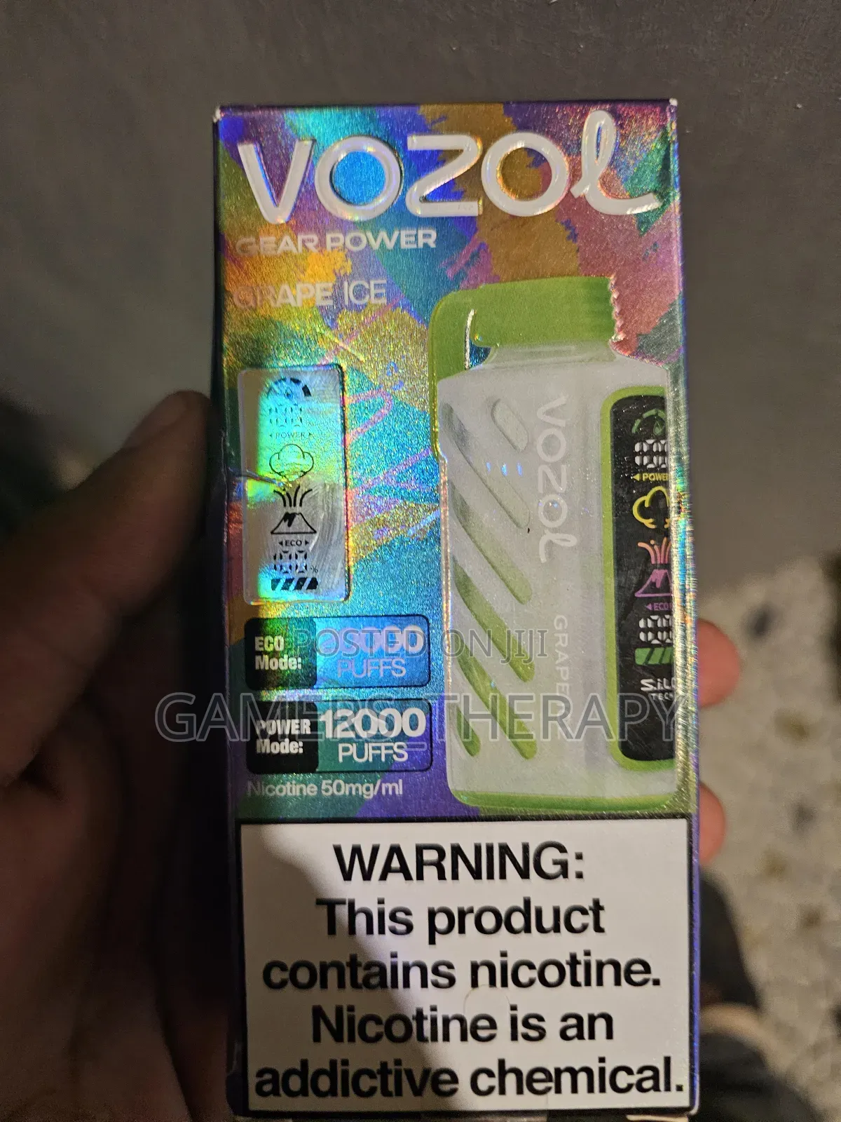 Vape Vozol 20kpuffs Grape Ice