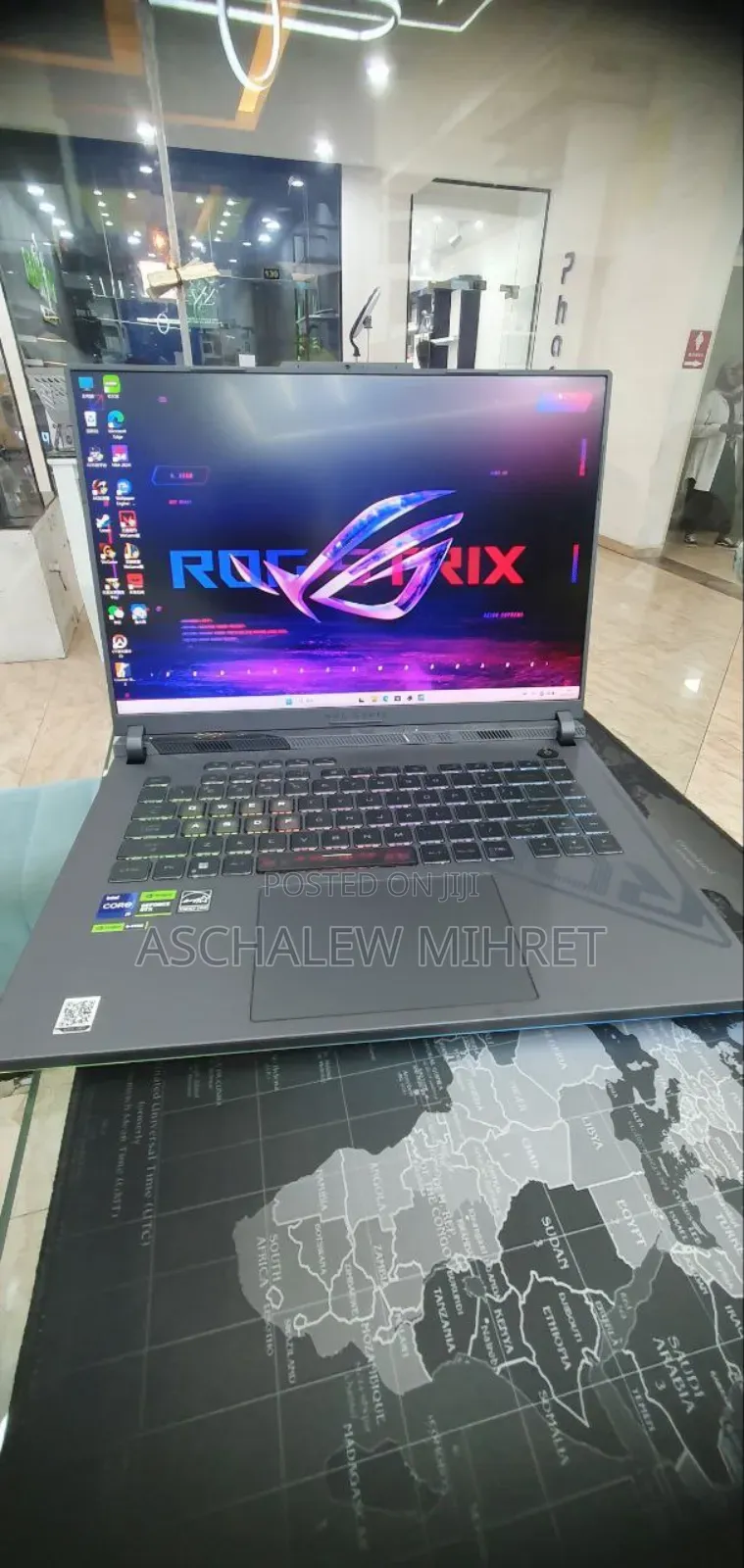 New Laptop Asus ROG Strix G16 G614 16GB Intel Core I9 SSD 1T