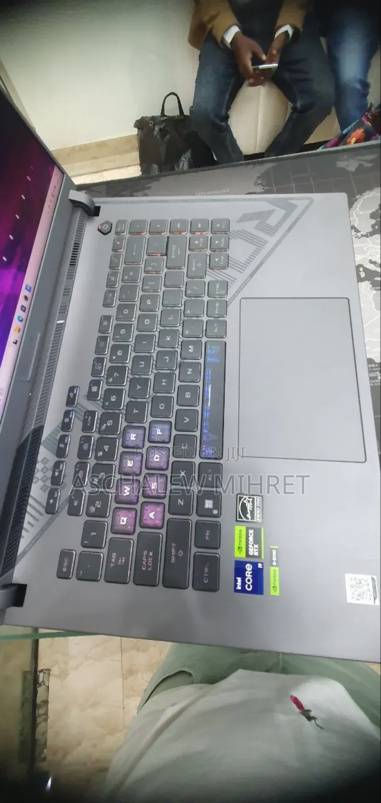 New Laptop Asus ROG Strix G16 G614 16GB Intel Core I9 SSD 1T