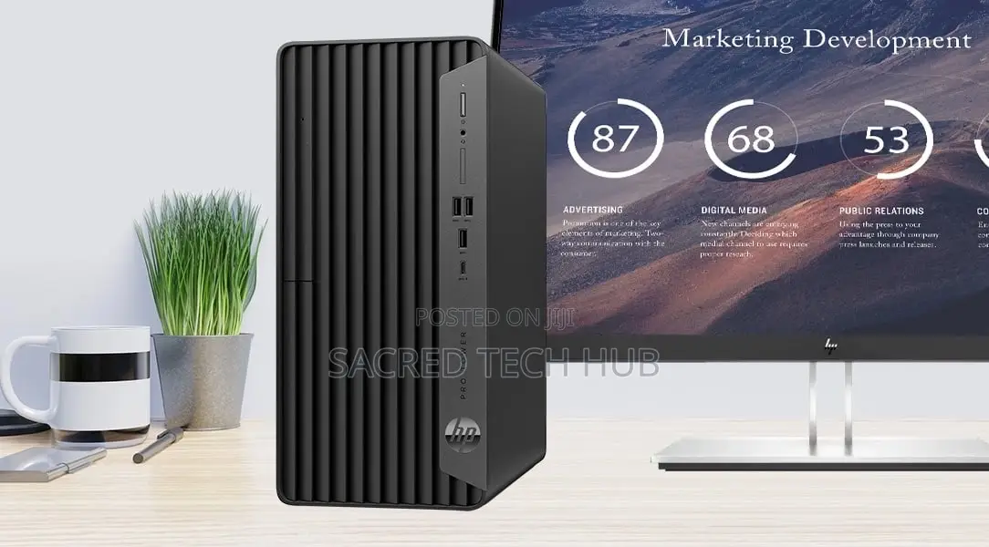 New Desktop Computer HP Pro 400 G9 8GB Intel Core I5 SSD 512GB