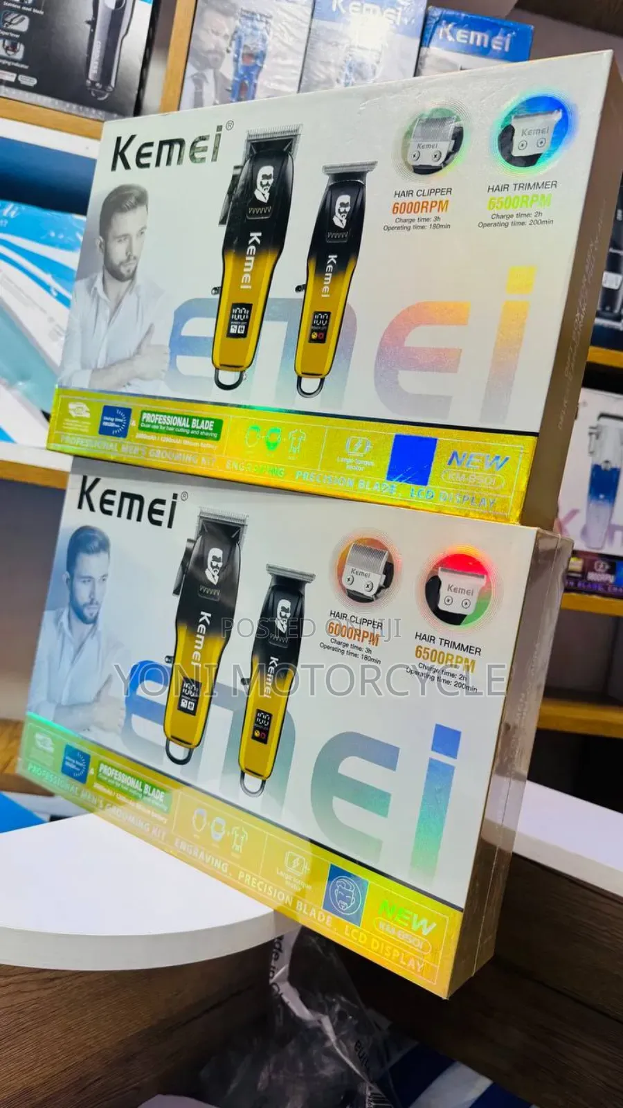 Kemei Rechargeable Hair Clipper01hairclipper22kemei2 In1hair Trimmer 0