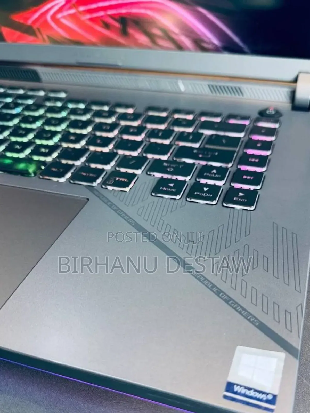 New Laptop Asus ROG Strix G15 32GB Intel Core I9 SSD 1T