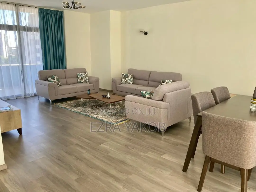 Furnished 3bdrm Apartment in Bole for rent