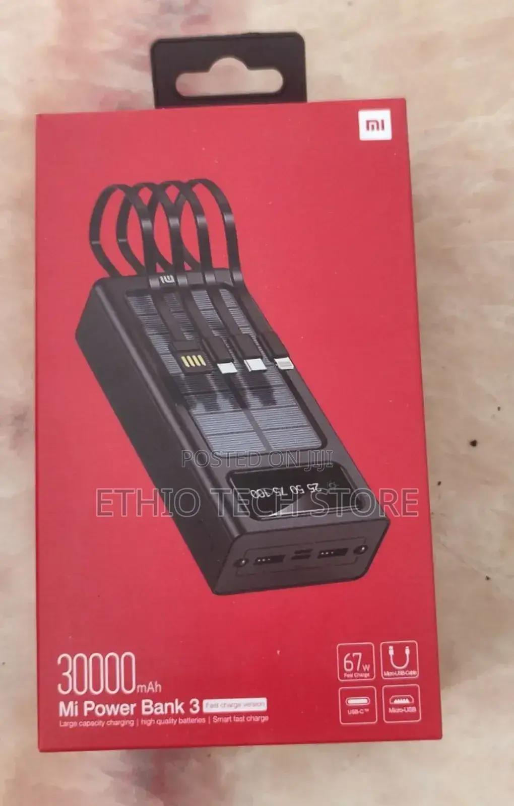 Mi Power Bank 30,000mah.