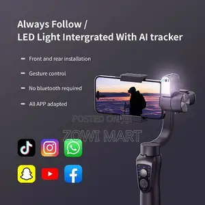 S5bpro 3-Axis Handheld Gimbal Stabilizer | 360° Rotation