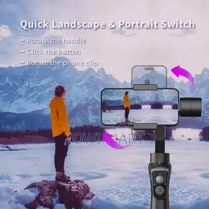 S5bpro 3-Axis Handheld Gimbal Stabilizer | 360° Rotation