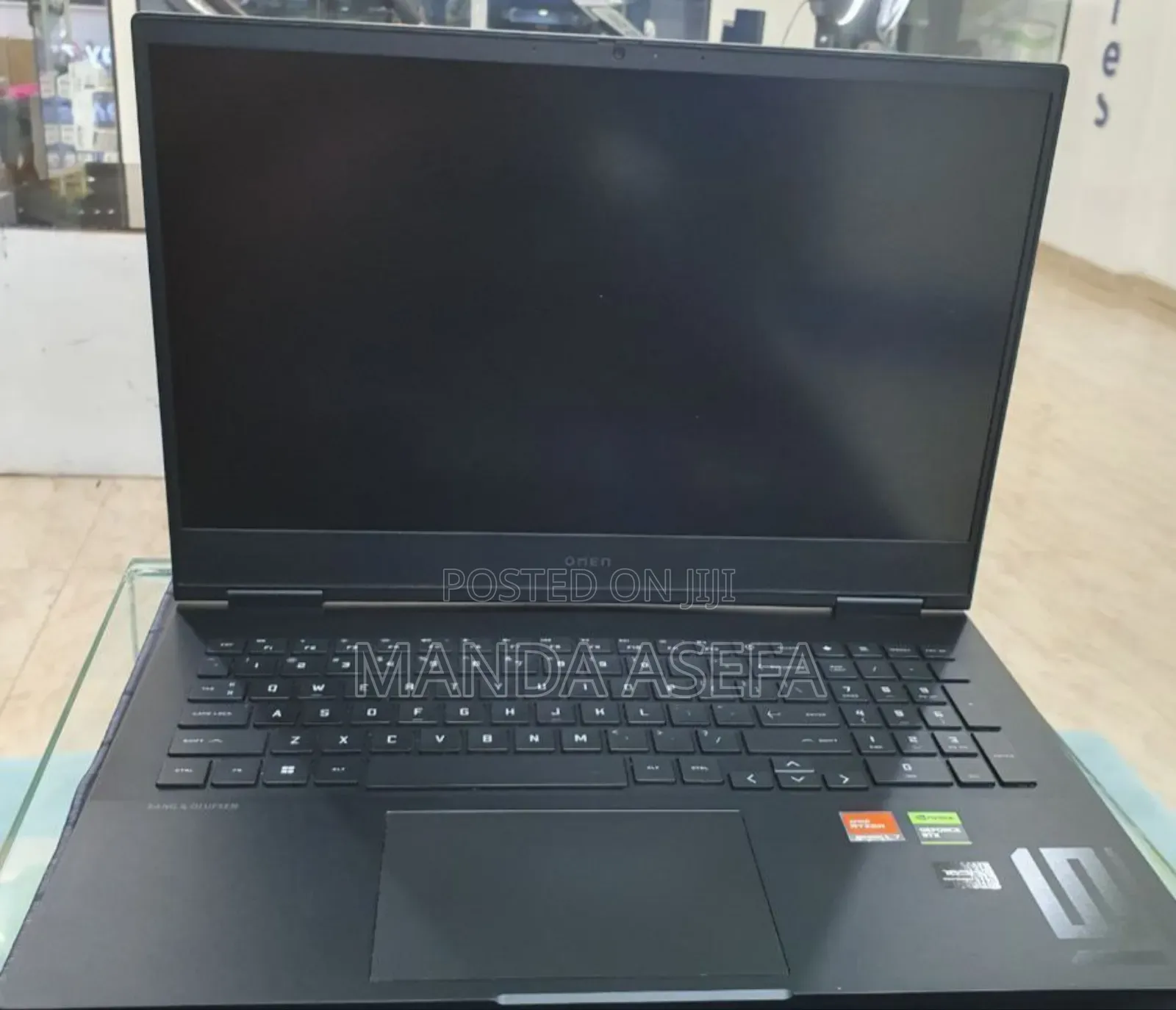 New Laptop HP Omen 16 16GB AMD Ryzen 7 SSD 1T