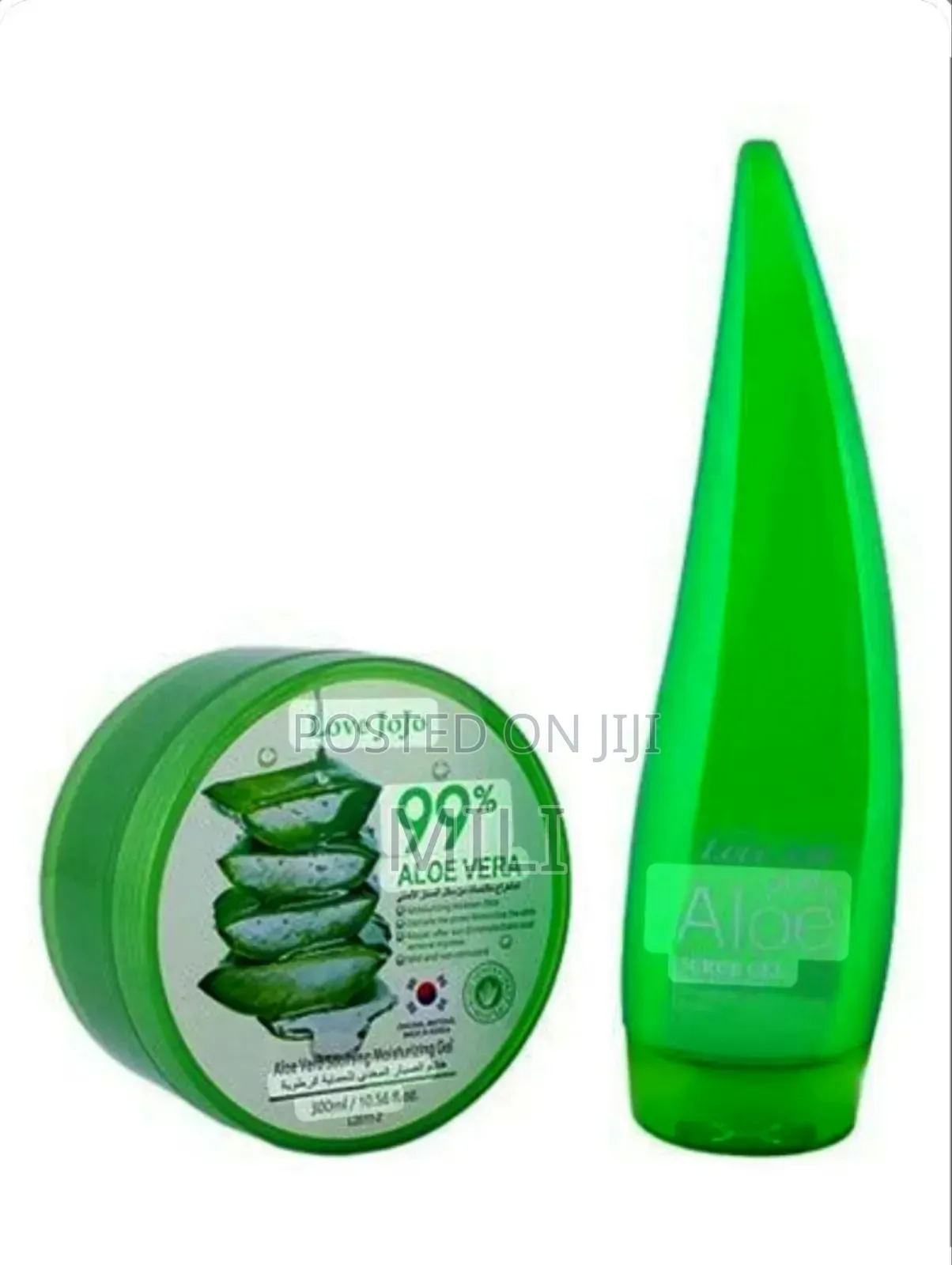 Love Jojo 99% Aloe Vera Soothing Moisturizing Gel.