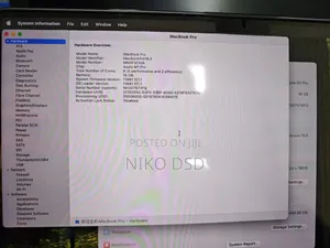 New Laptop Apple MacBook Pro M1 16GB Apple M1 Pro SSD 500GB