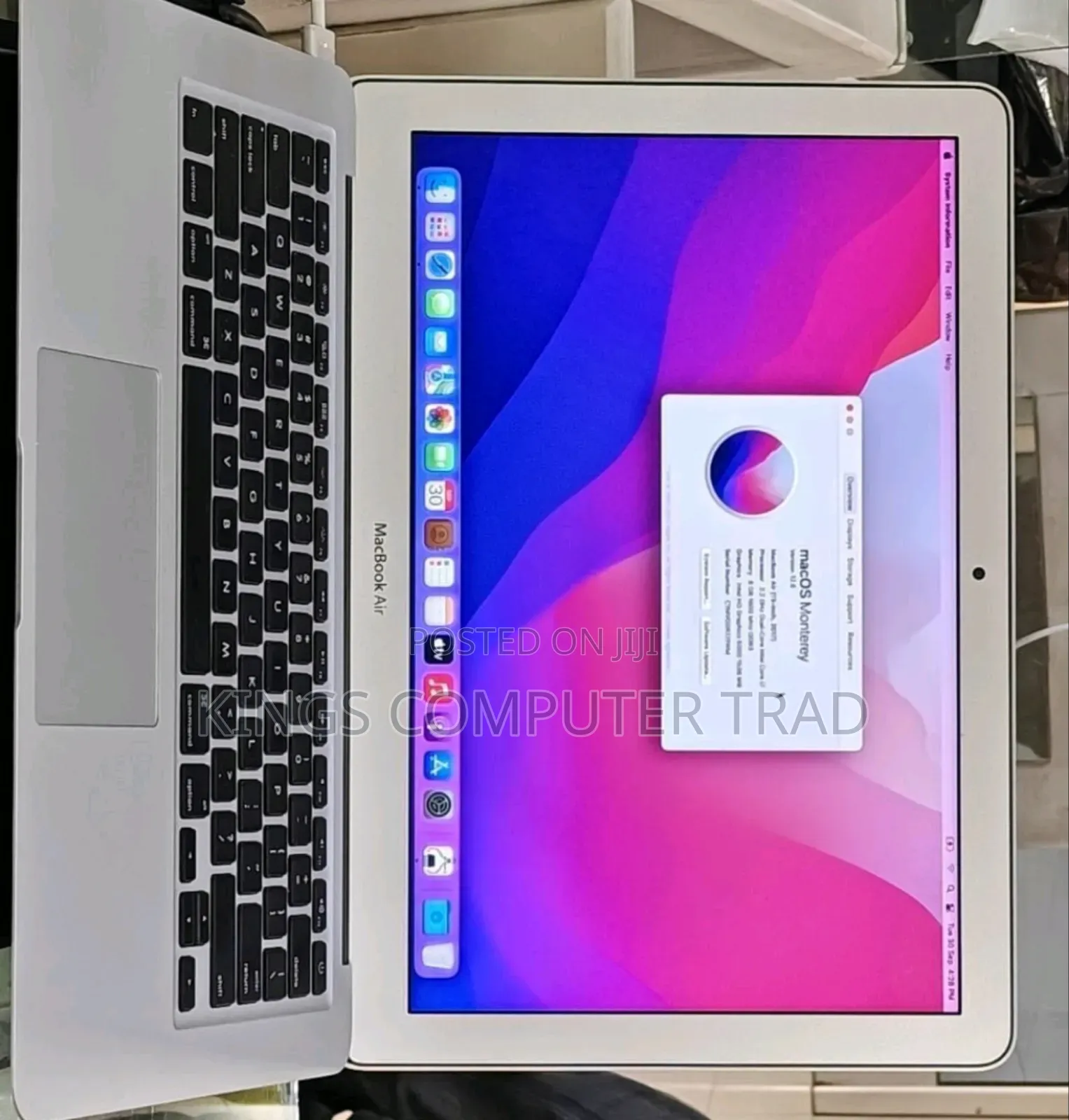 New Laptop Apple MacBook Air 2017 8GB Intel Core I7 SSD 256GB