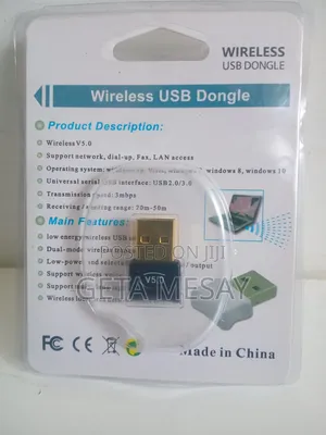 Photo - Bluetooth V5.0 Usb Adapter for Pc/Laptop Wireless, High Speed, Wide