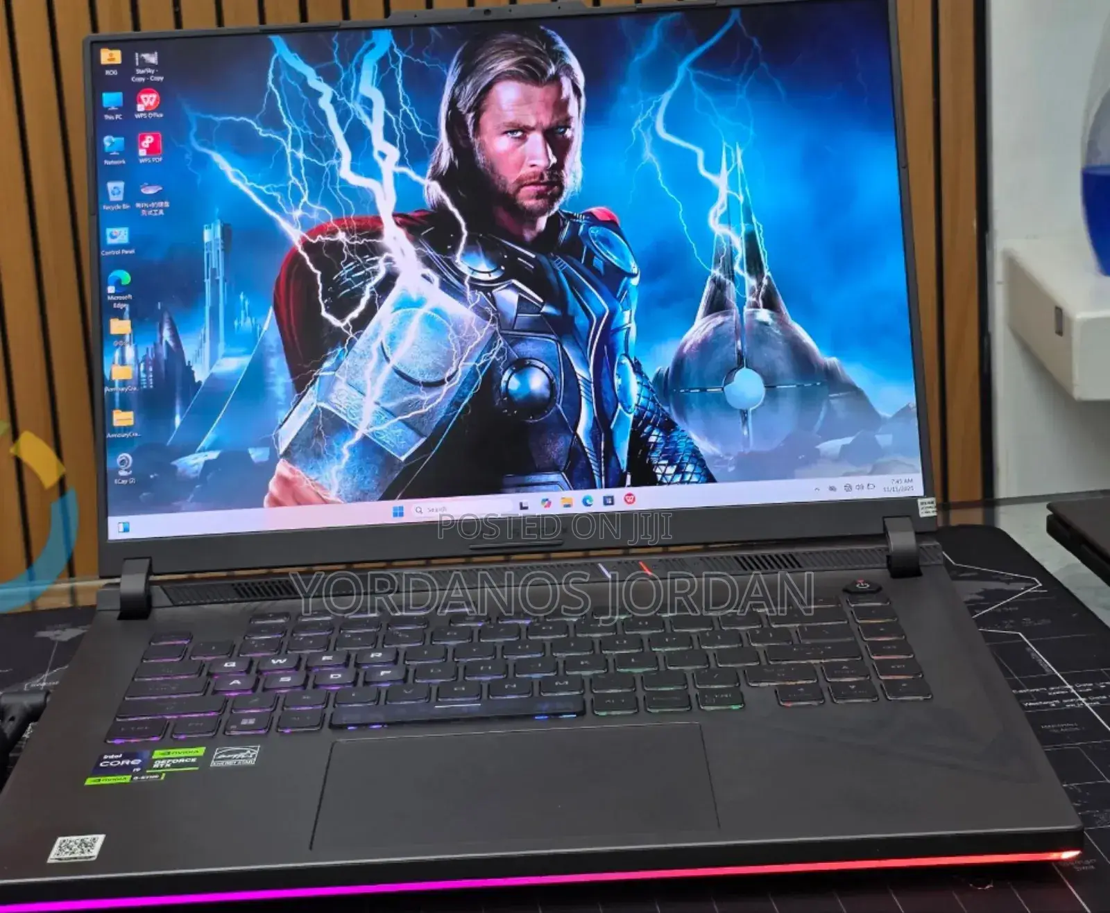 New Laptop Asus ROG Strix G16 G614 16GB Intel Core I9 SSD 1T
