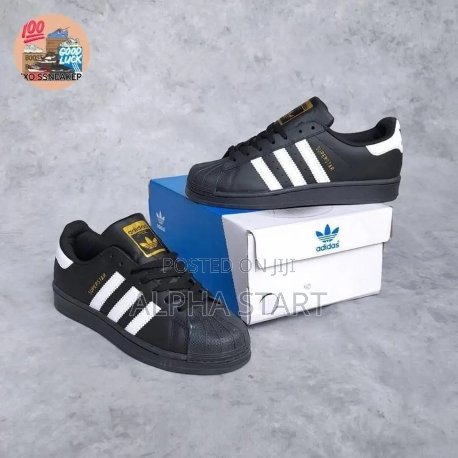 Adidas Superstar Old School High Master Quality Flat Lather Shoes