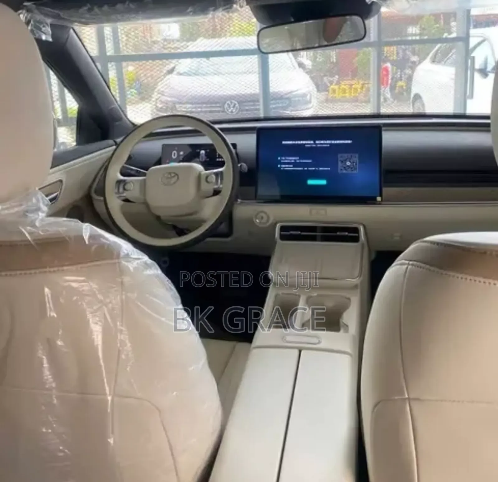 New Toyota bZ3 2025 White